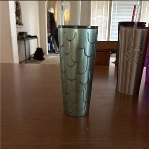 New Starbucks metal mermaid cup